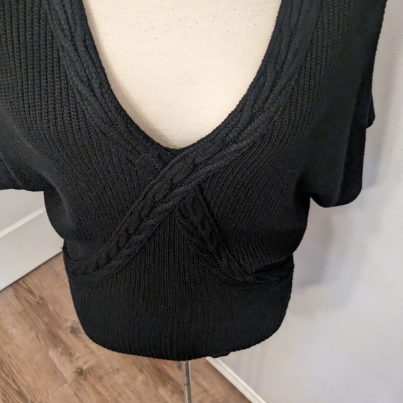 Buffalo David Button Black Sweater size M - Picture 7 of 10